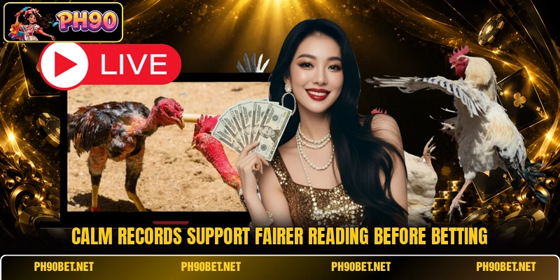 Calm records support fairer reading before betting