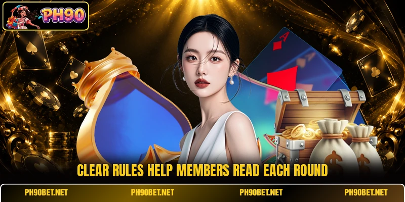 Clear rules help members read each round