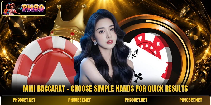 Mini Baccarat - Choose Simple Hands For Quick Results