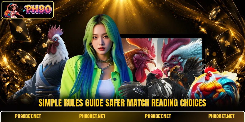 Simple rules guide safer match reading choices